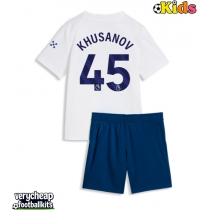 Manchester City Abdukodir Khusanov #45 Replica Third Minikit 2026-27 Short Sleeve (+ pants)